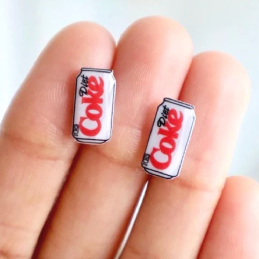 Mini Diet Coke Earrings